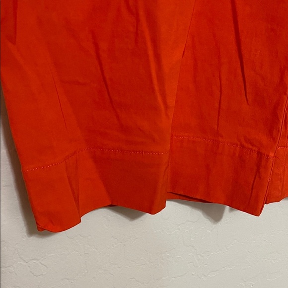 Anthropologie Maeve The Colette Cropped Pants Linen Blend Bohemian Modern - Picture 3 of 14